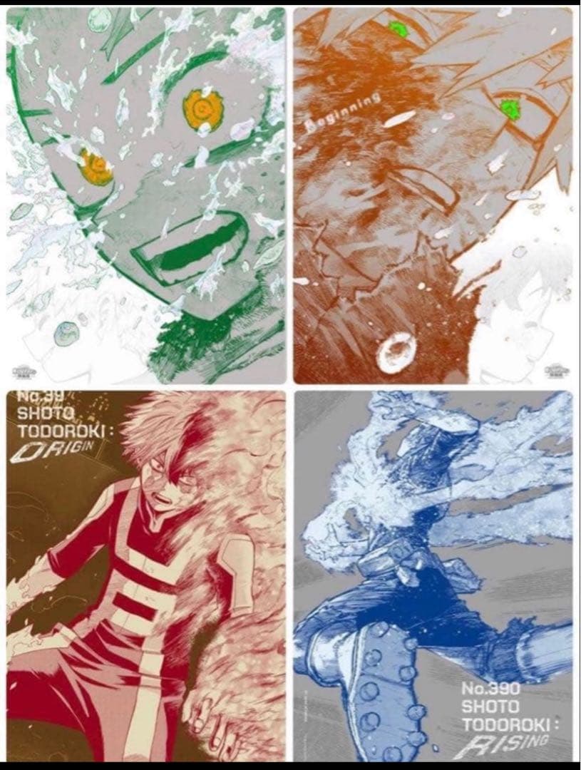 僕のヒーローアカデミア 原画展ポスター