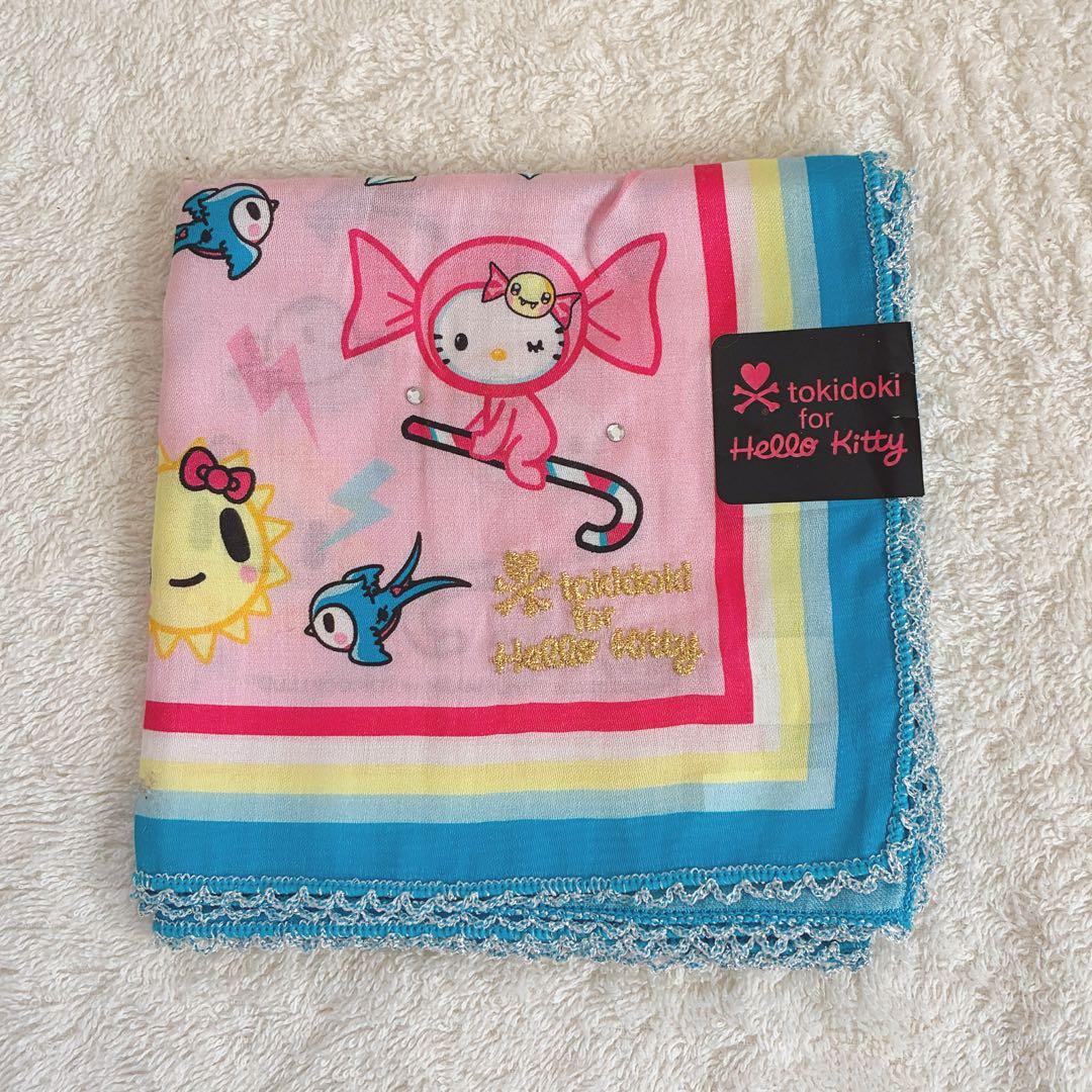 【未使用】トキドキ tokidoki ハローキティ ハンカチ