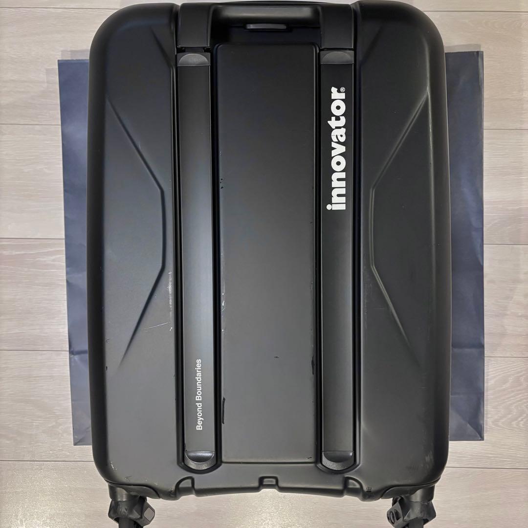 innovator INV48 スーツケース 軽量 マットブラック 38L