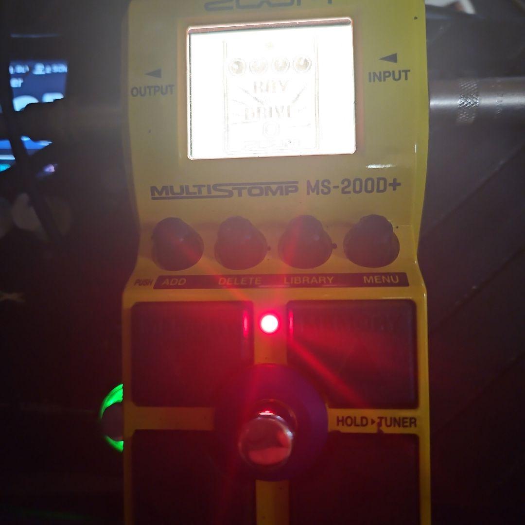 zoom MULTISTOMP MS-200D+ イエロー