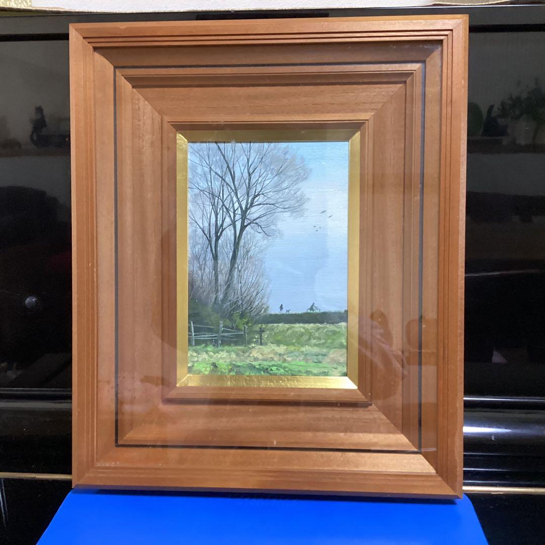 村山孝夫油彩　むさし野