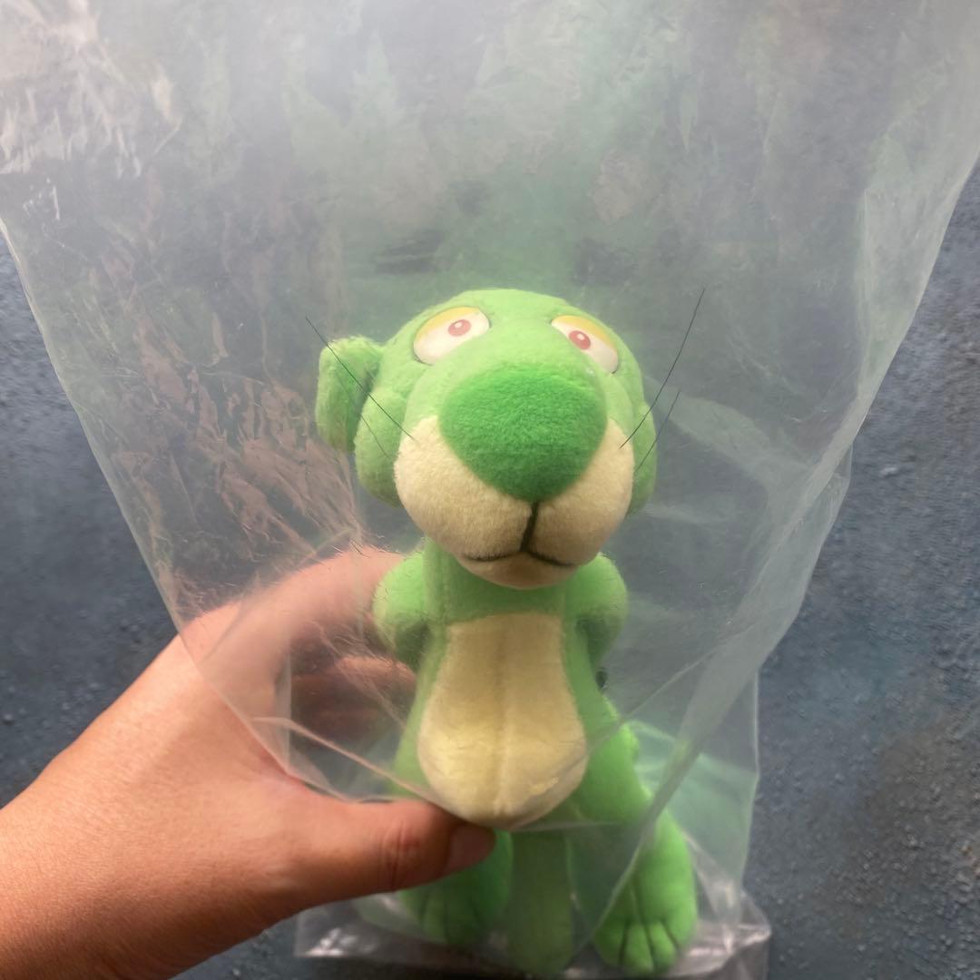 新品 Real Mad Hectic ヘクティク グリーンパンサー ぬいぐるみ