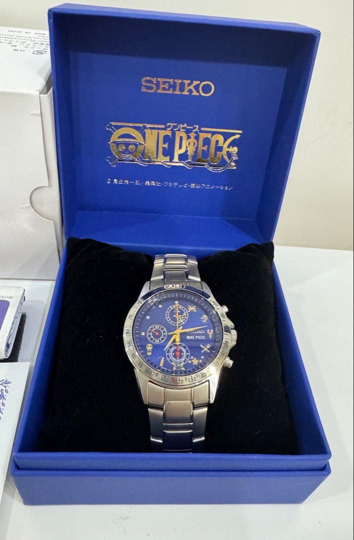 【新品未使用】SEIKOワンピース アニメ20周年記念 限定5000本　腕時計