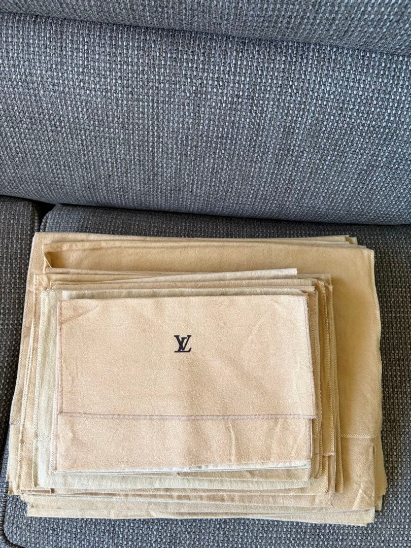 正規品 旧型ルイヴィトン　バッグ保存袋　33枚セット（大、中、小）