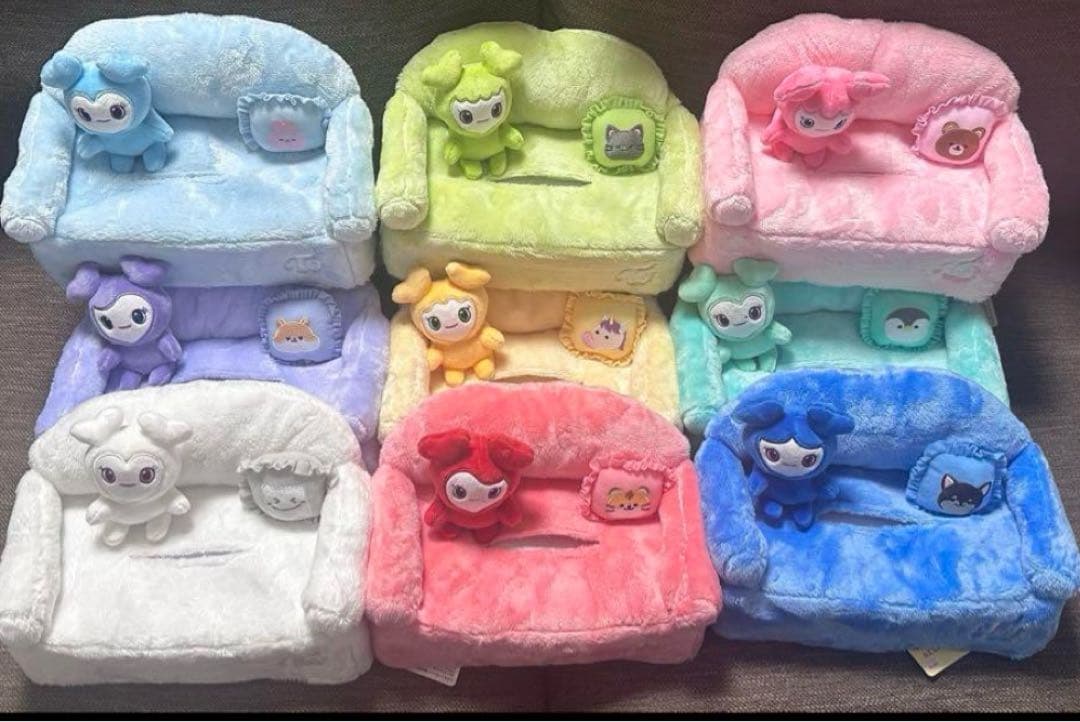 TWICE LOVELYS ティッシュカバー ～GiGO限定～ 9種コンプセット