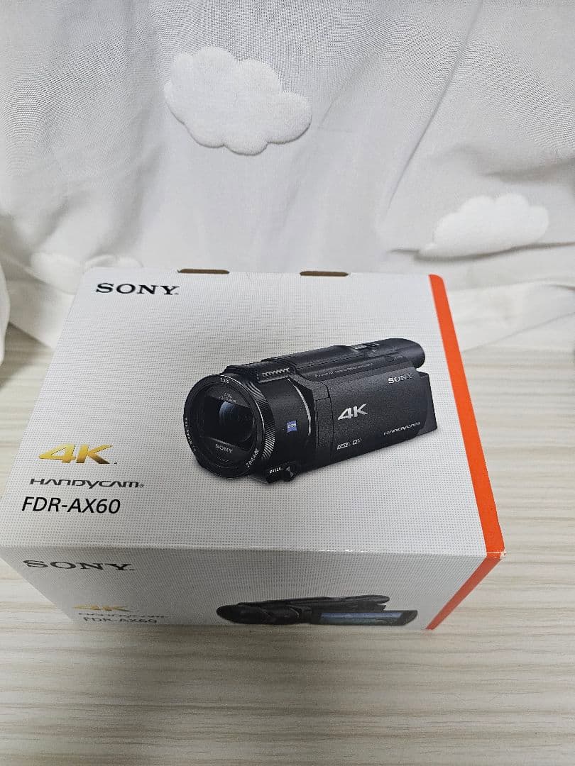 【早い者勝ち】SONY FDR-AX60 4K ハンディカム 新品未使用 超美品
