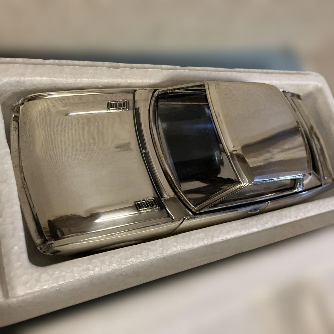 当時ものトヨタセリカ　金属製メタルシガレットケース　シルバー非売品