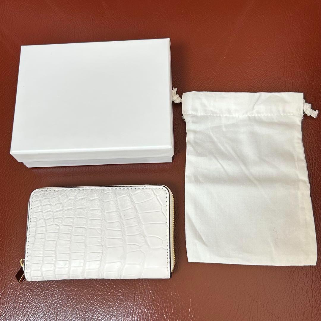 新品未使用✨クロコダイル革✨ヘンローン ヒマラヤ コンパクトウォレット