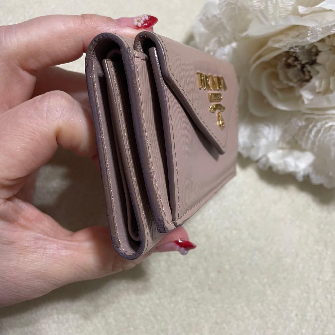 良品♡PRADA三つ折り財布ミニウォレット