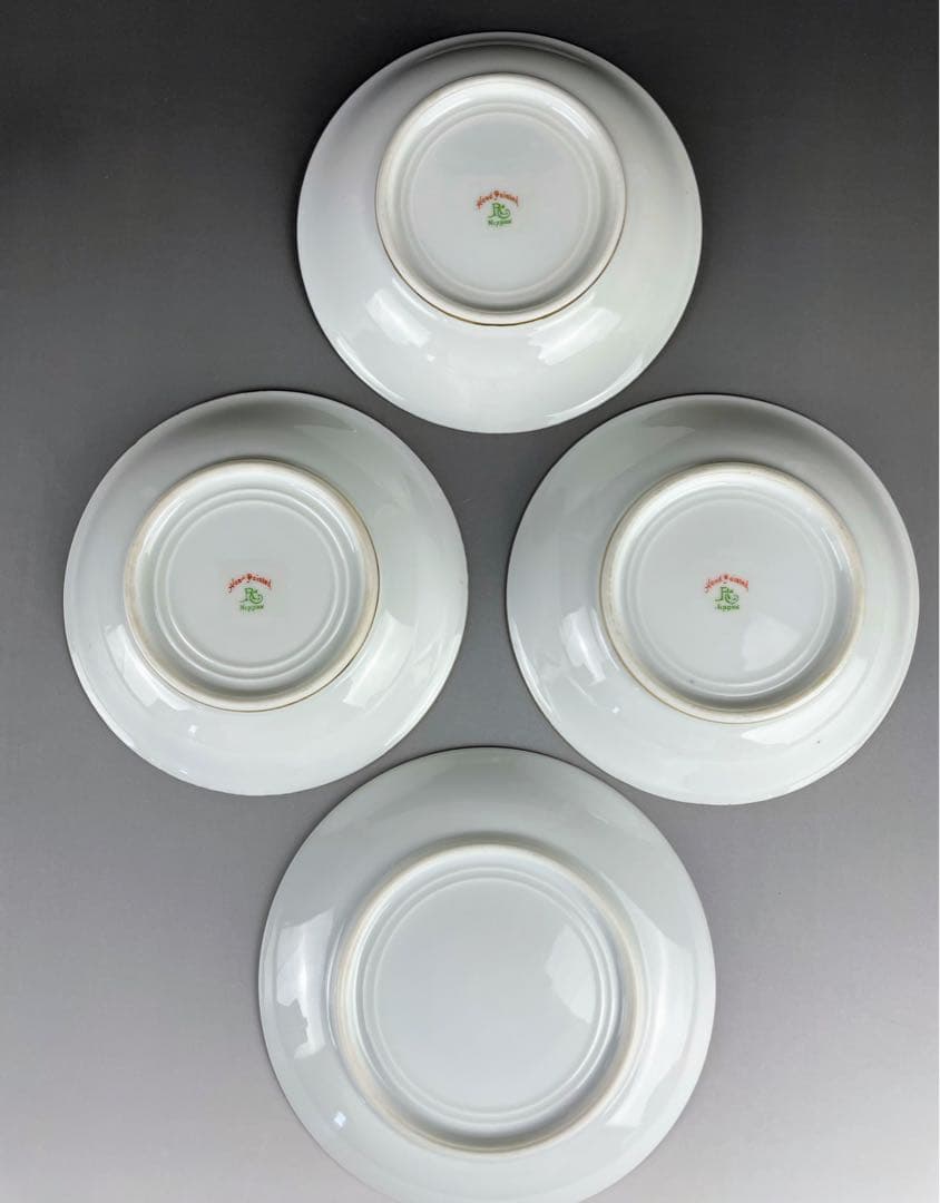 【美品】オールドノリタケ 金盛り チョコレートポット ３小皿 1ソーサー セット