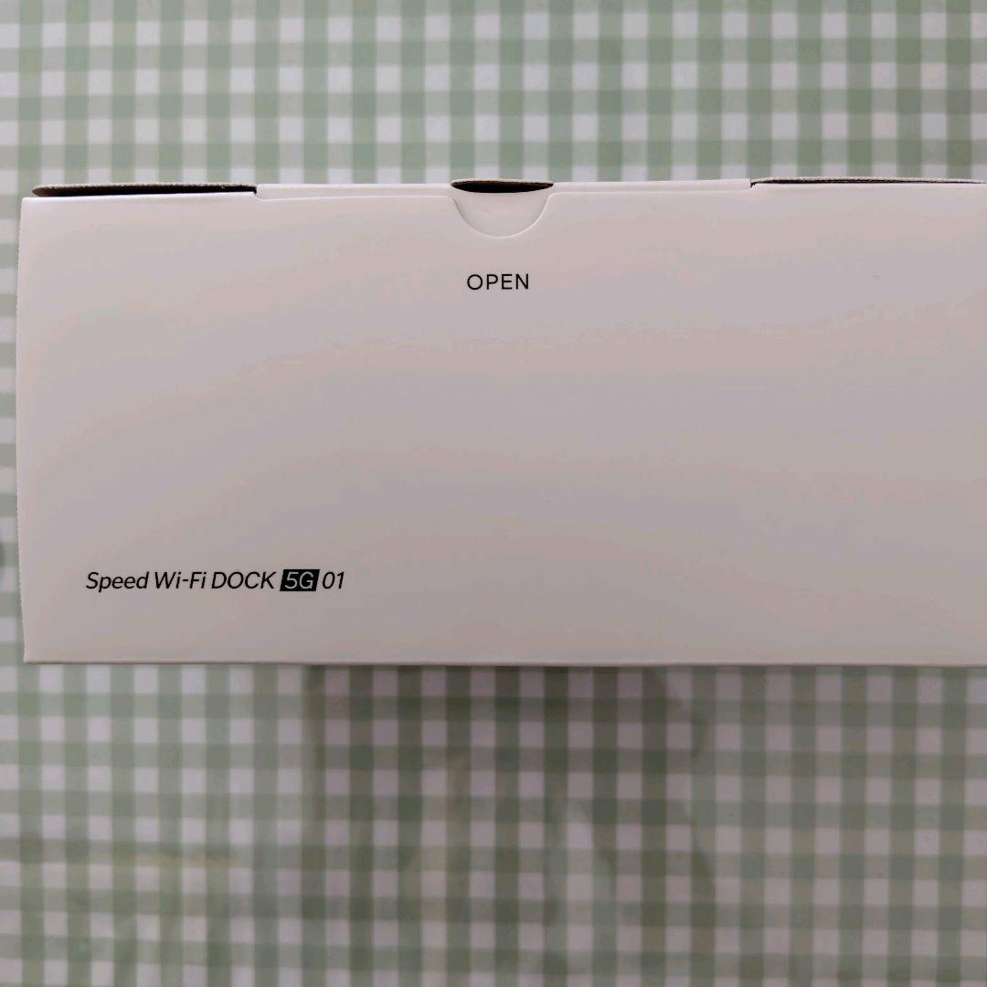 モバイルルーター Speed Wi-Fi DOCK 5G 01