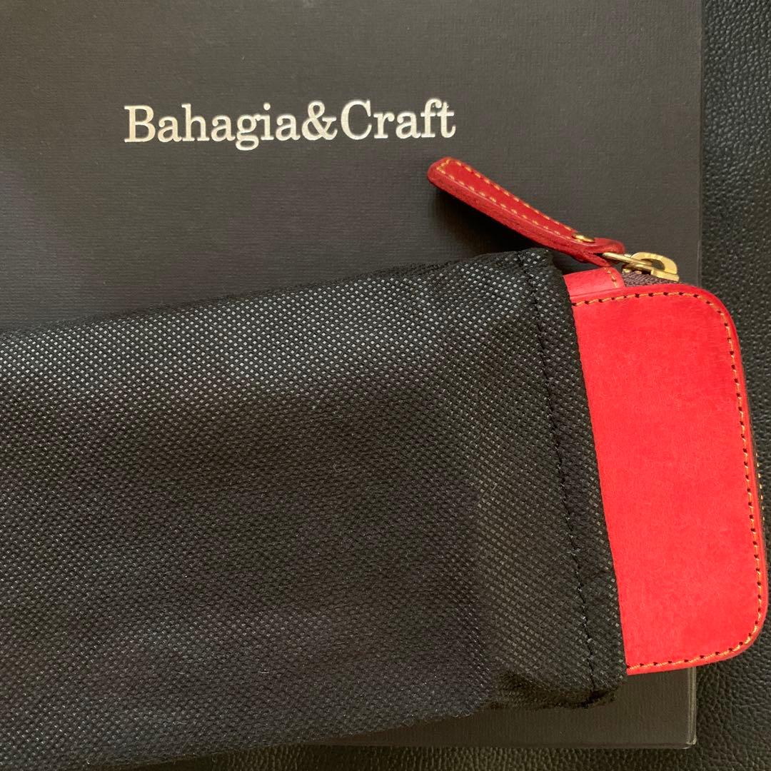 【新品・未使用】バハギア ペンケース ラウンドジップ型 プエブロ ハバネロ