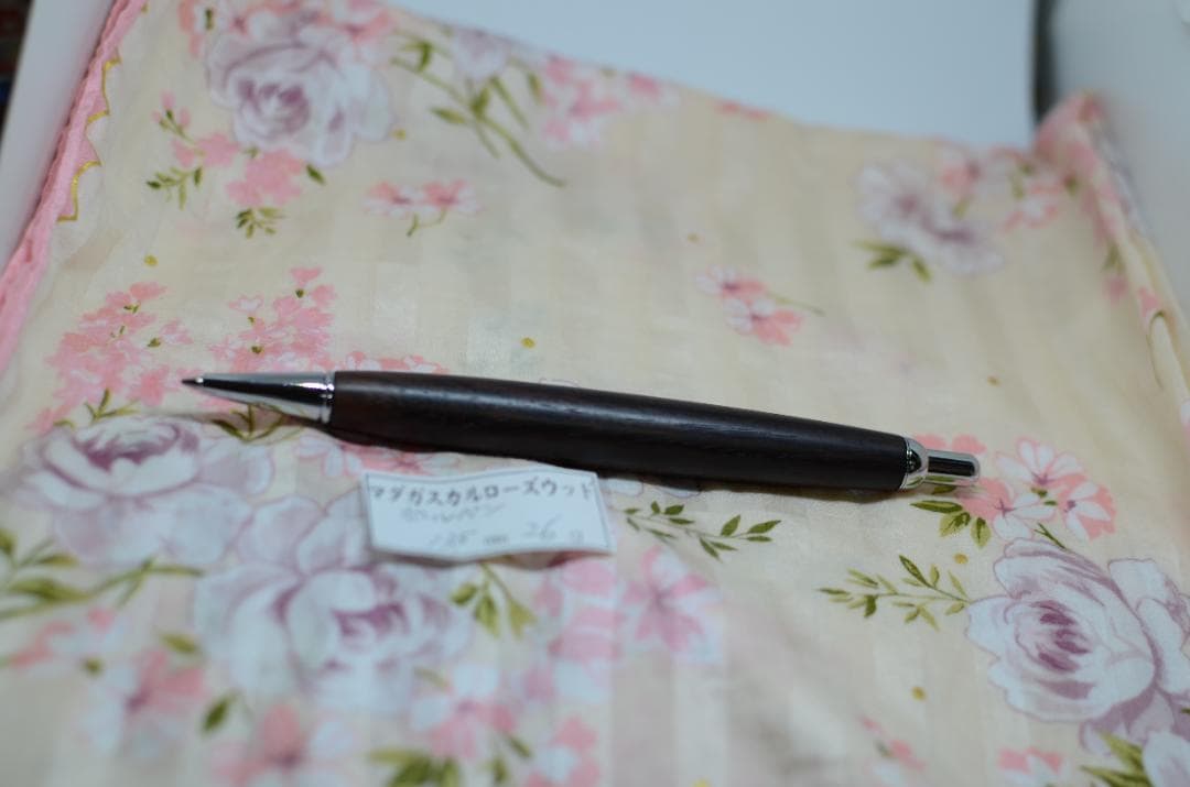 【ベル＝僕】完成いたしました。木軸　手作り　木のボールペン