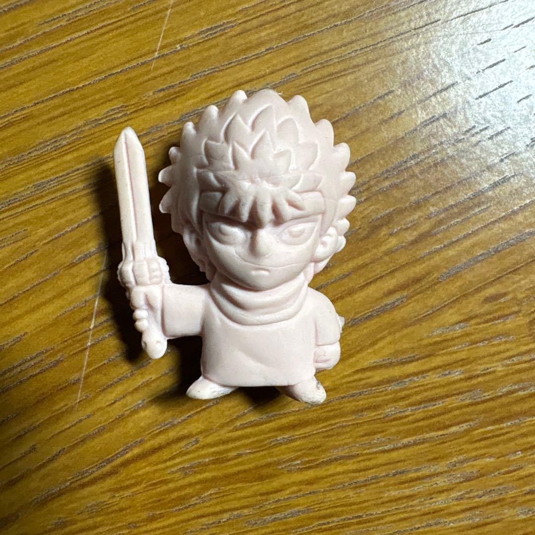 幽遊白書　メインキャラ4人　フィギュア 森永 食玩 ゴム人形 消しゴム