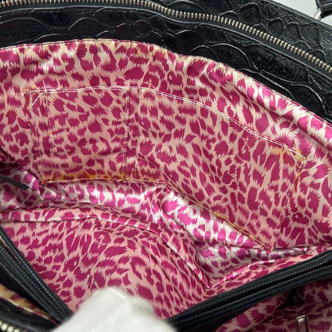 バッグ Vintage GUESS 633 Black Handbag Y2K