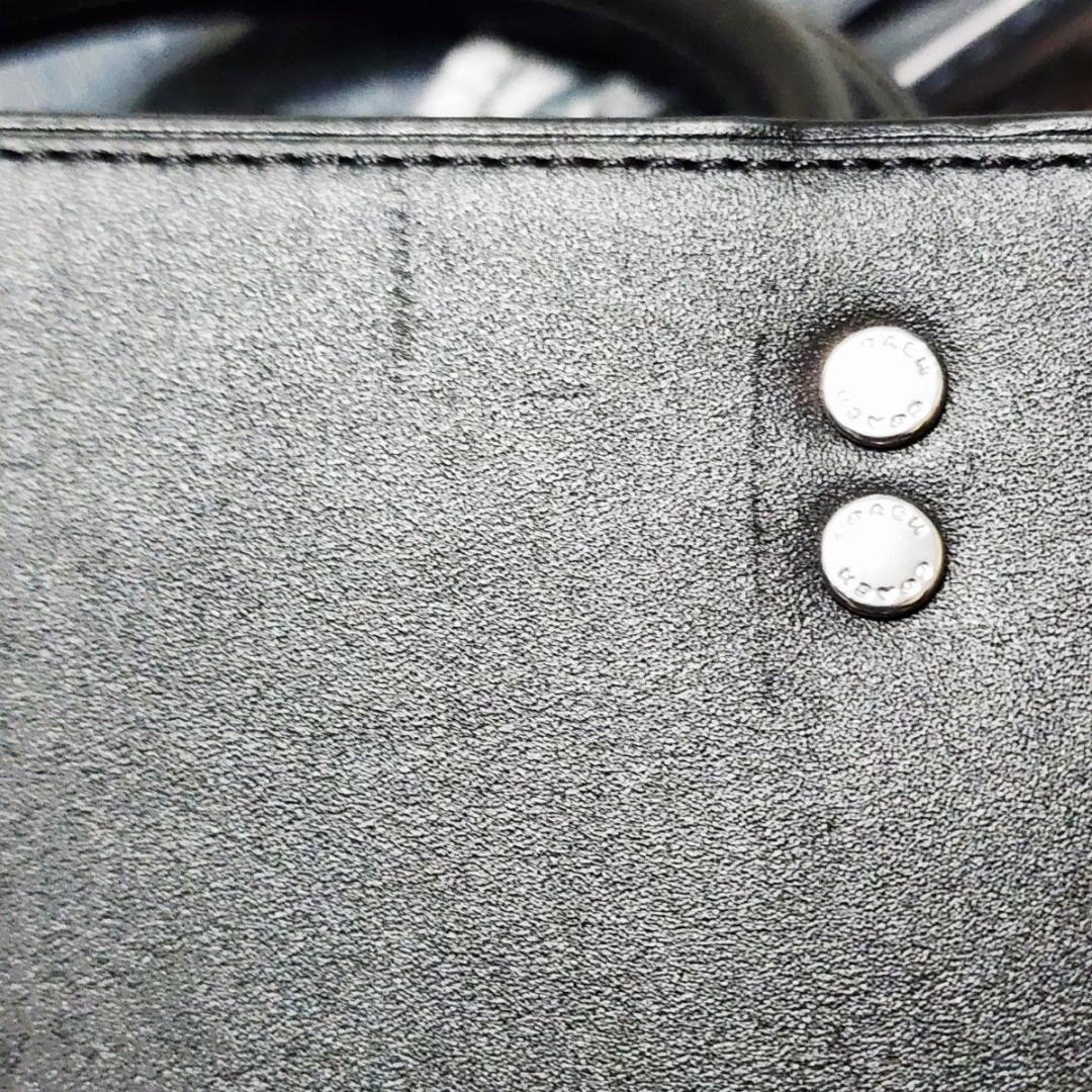 現行品 COACH コーチ ローグ バッグ 25 リベット ブラック CU052