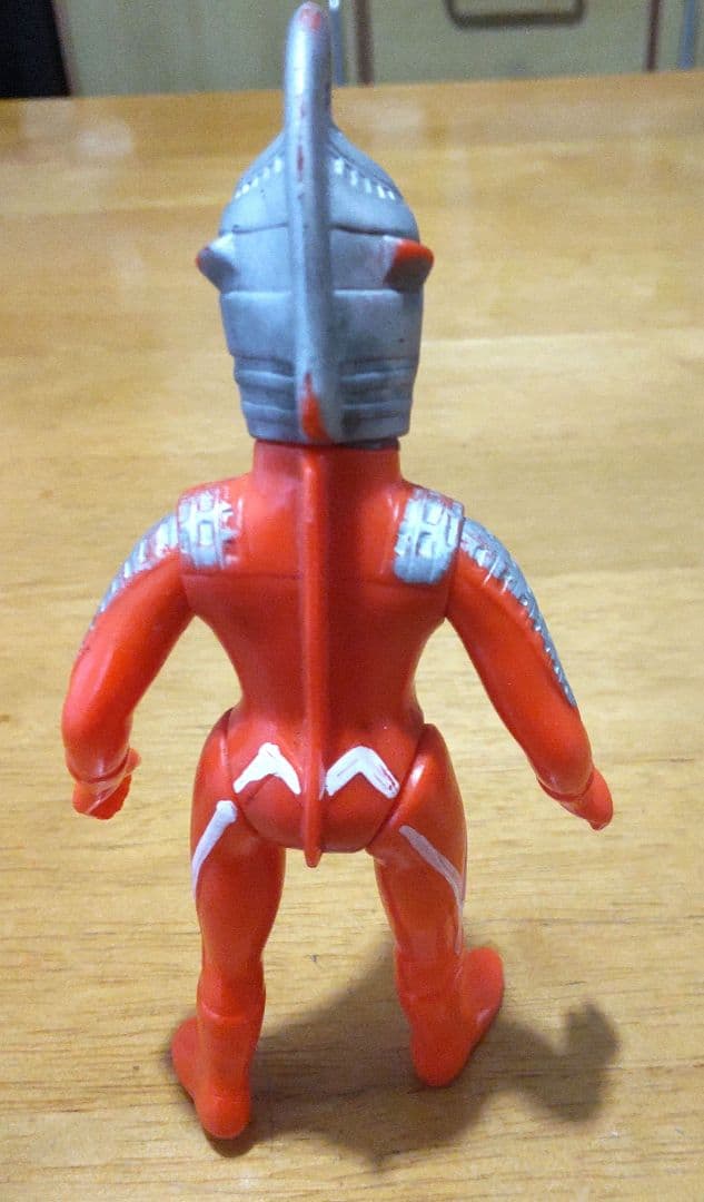 年始値下げ中　当時物　ウルトラセブン　ソフビ　ブルマァク　約14cm　　昭和