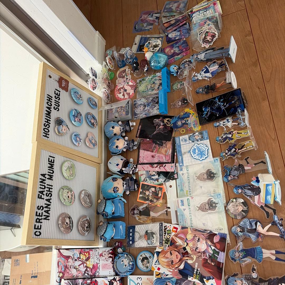 ホロライブ　星街すいせい　アクスタ　他