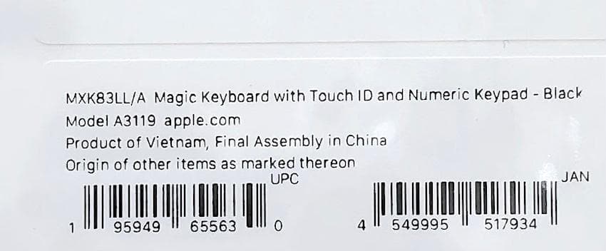 新品未使用｜USB-C｜ブラック｜Touch ID｜Magic Keyboard