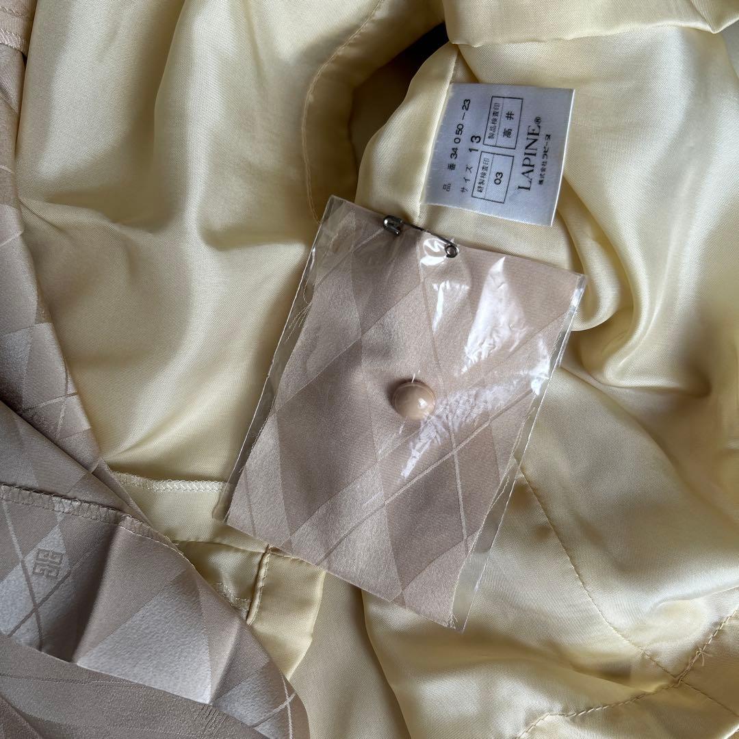 GIVENCHY ロゴ　ゴールド　プリーツスカート　Vintage 大きいサイズ