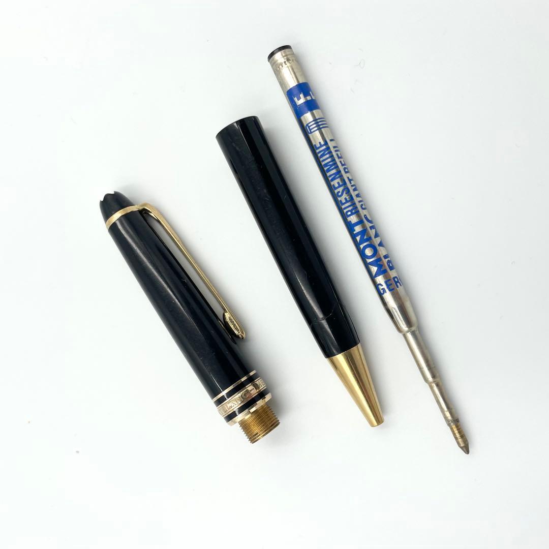 モンブラン　マイスターシュテック　ボールペン　ブラック×ゴールド
