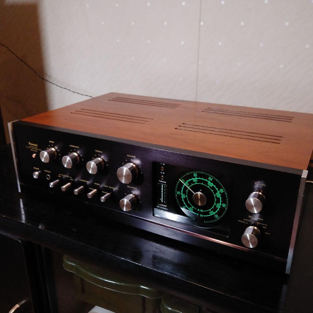「動作品」SANSUI TAC-505 ステレオ　レシーバーアンプ チューナー