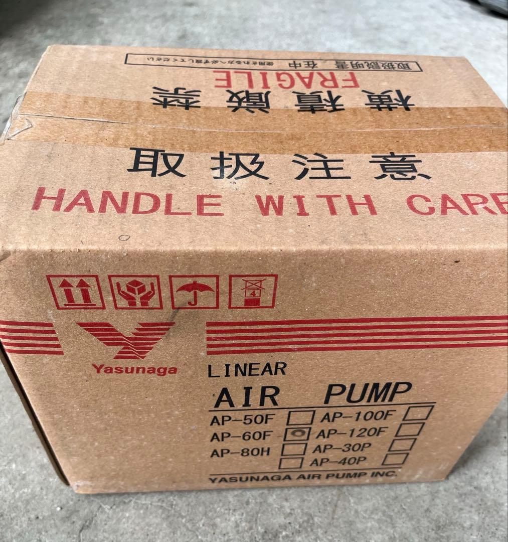 新品 未使用 安永エアポンプ 60型 ブロワー 水槽 浄化槽 AP-60