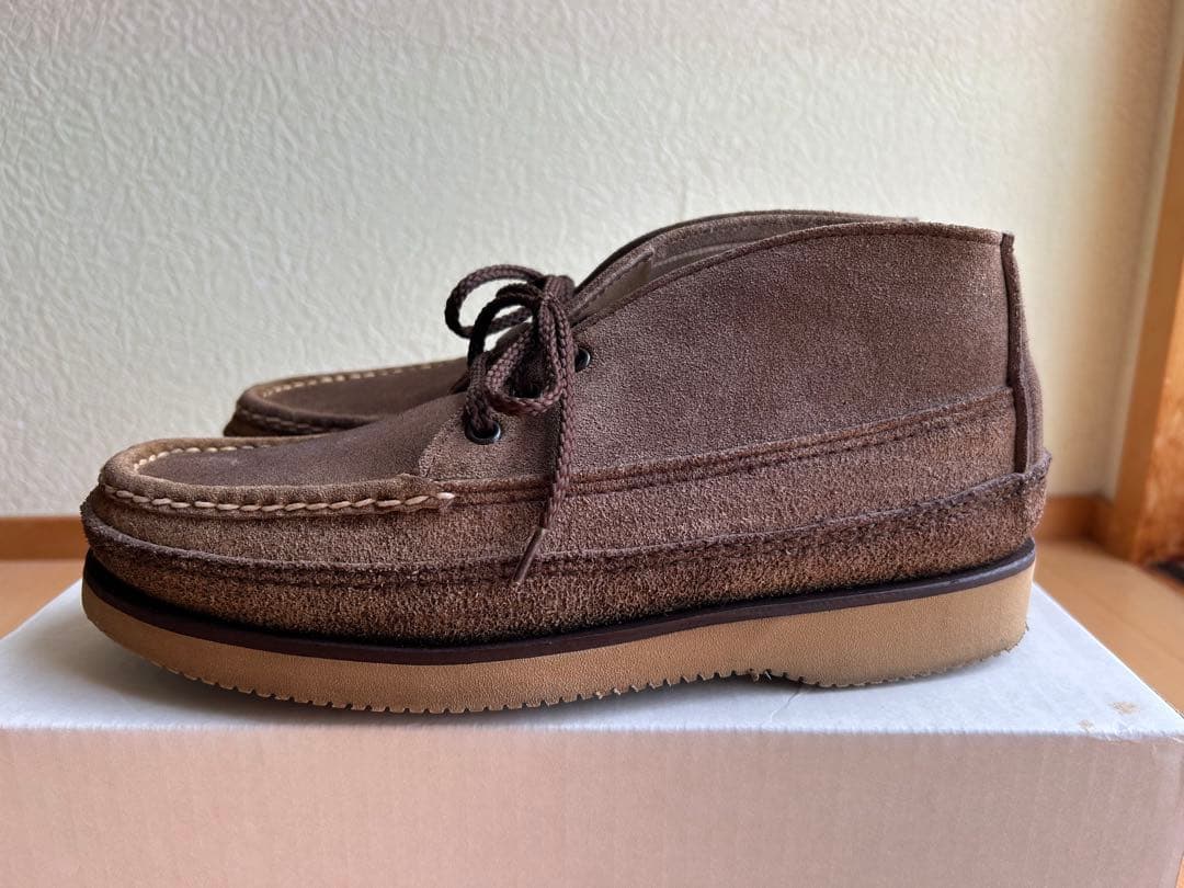 ラッセルモカシン スポーティングクレイスエードチャッカ 200-27W US7E