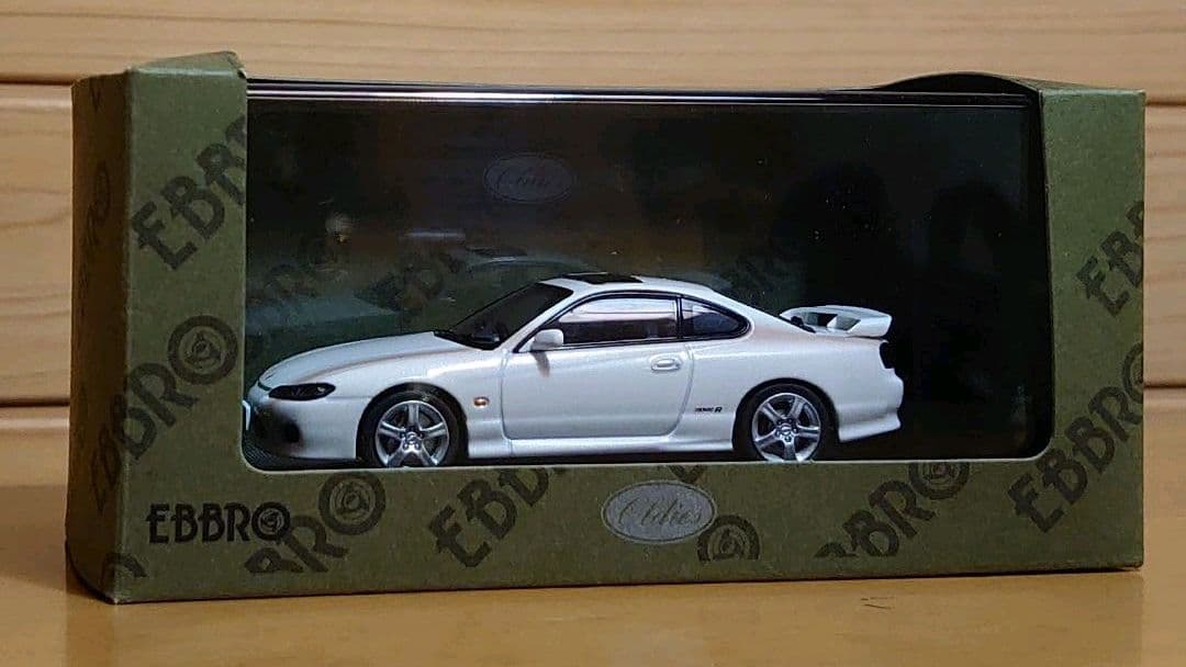 EBBROエブロ日産NISSANシルビア SILVIA S15 ミニカー　エブロ