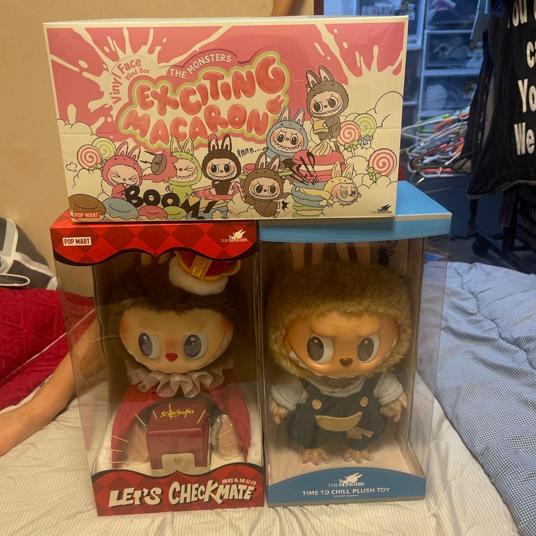 THE MONSTERS Labubu Let's Checkmate3個セット
