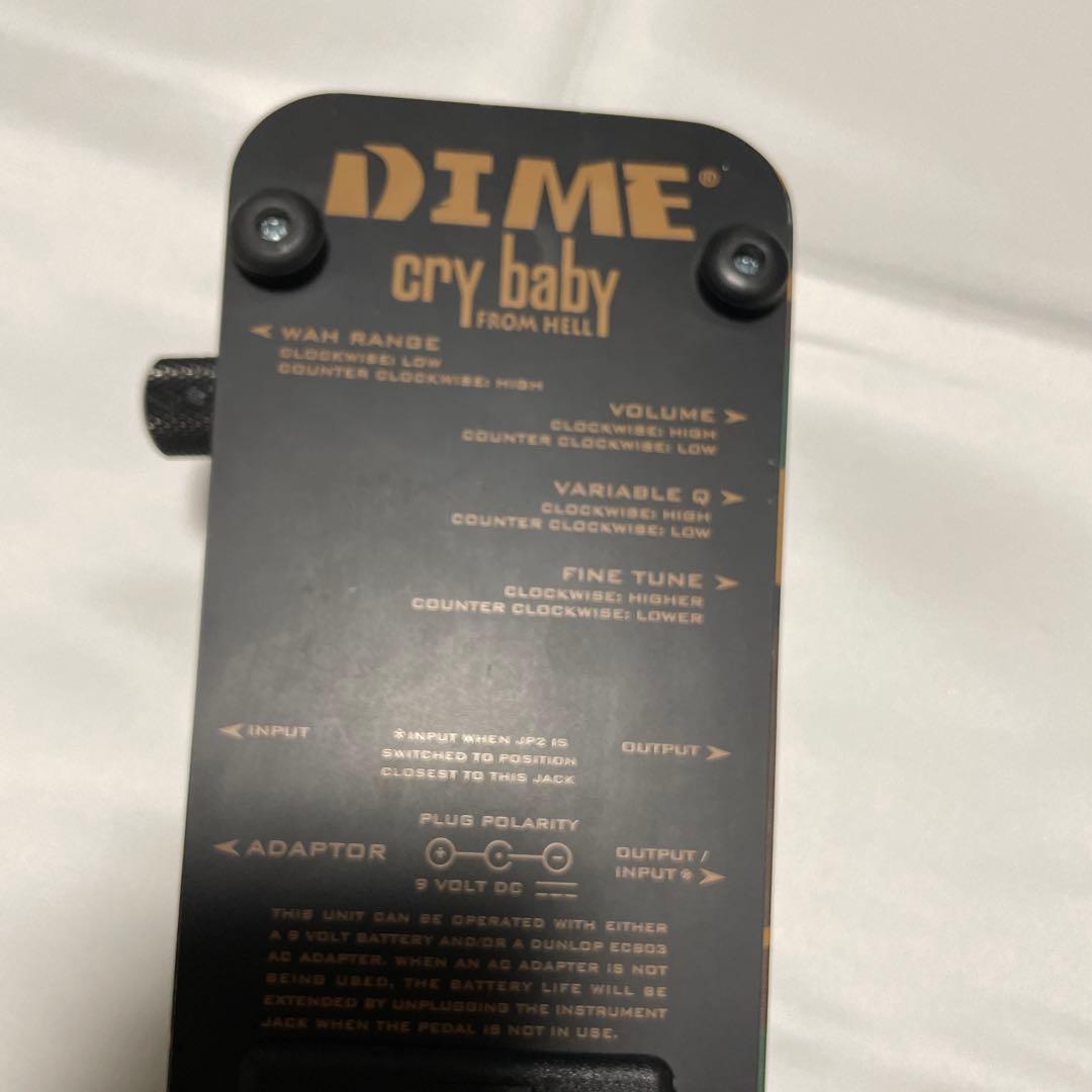 ギター DIME CRYBABY FROM HELL DB-01 DB01 Dunlop