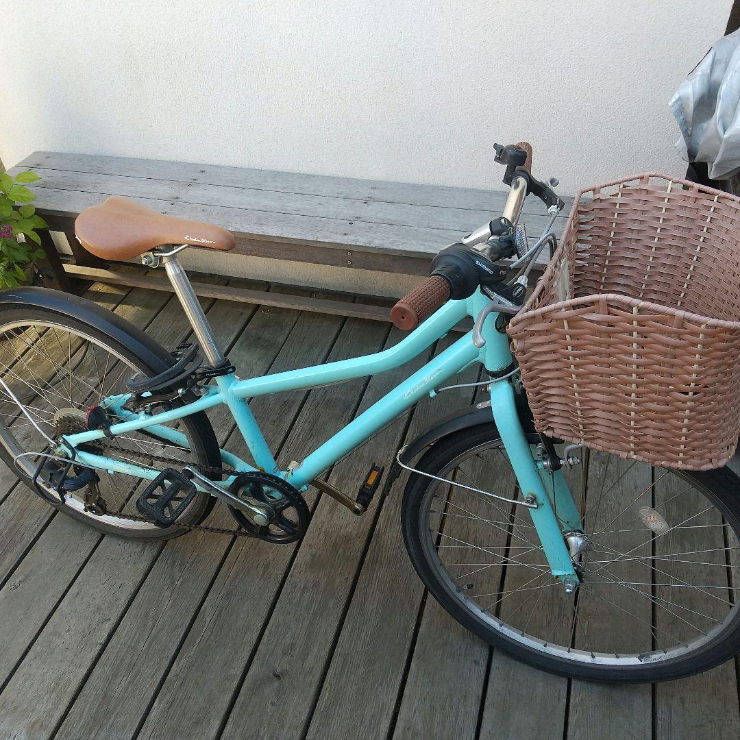 ◆アライ◆子供用自転車 ターコイズ 24インチ　hodaaBloom