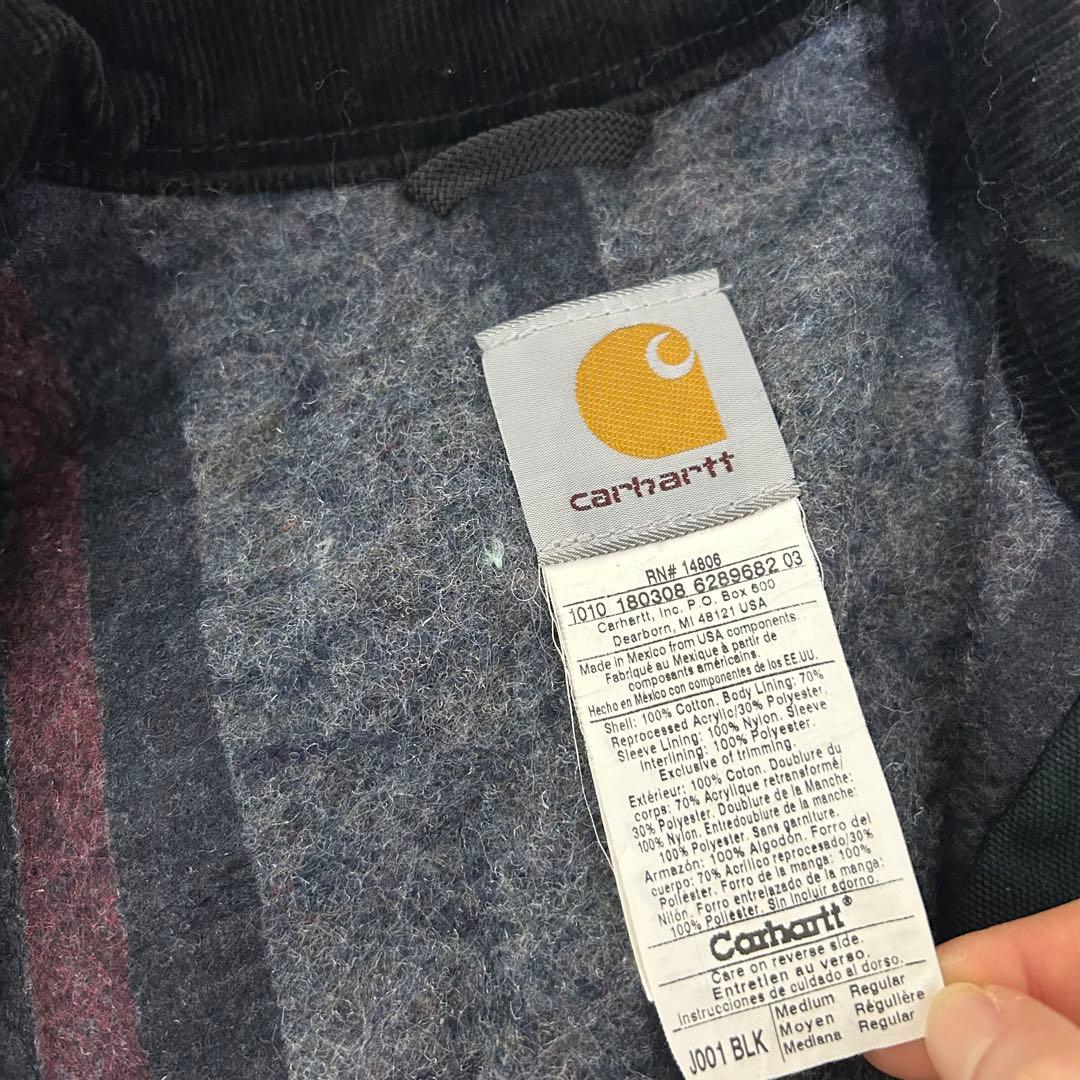 k*o様 Carhartt J001 デトロイトジャケット ブラック メキシコ