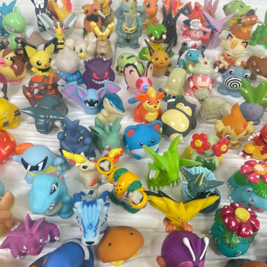 ポケットモンスター　ポケモン　フィギュア 指人形　150個まとめ売り クリア付き
