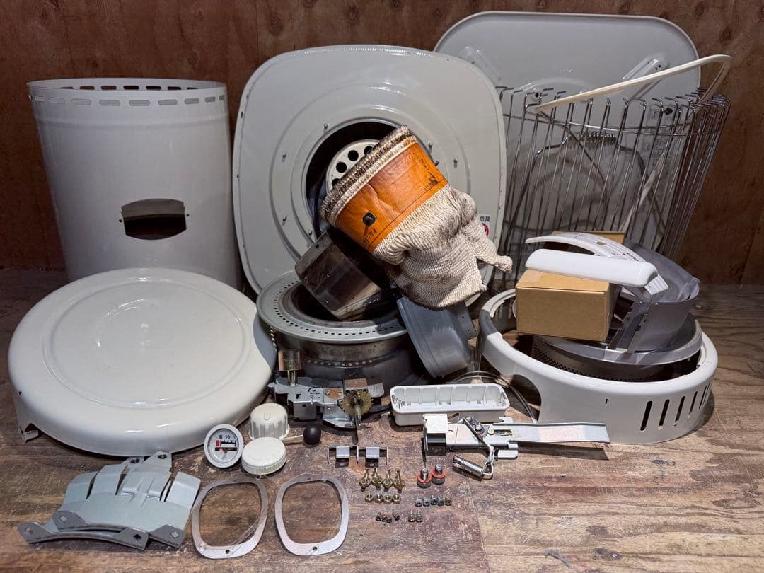 芯乾燥済 石油ストーブコロナ SL-66E キャンプ 中古 分解メンテナンス済