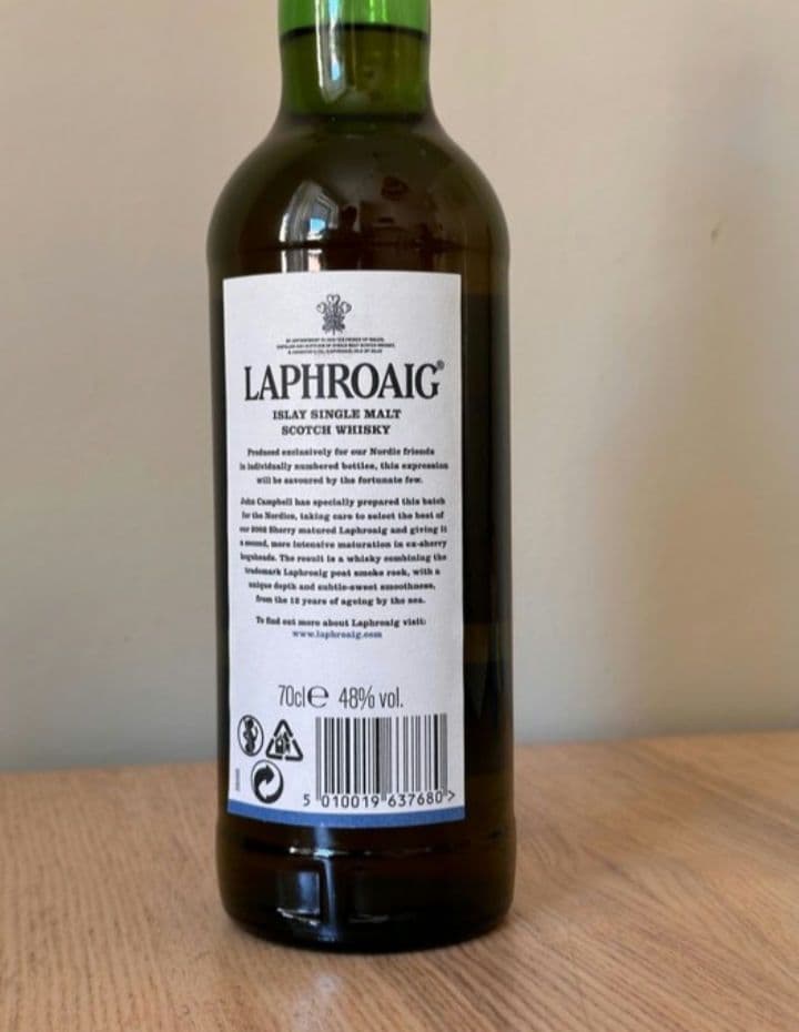 【新品・未開封】LAPHROAIG ラフロイグ 12年 北欧特定エリア限定