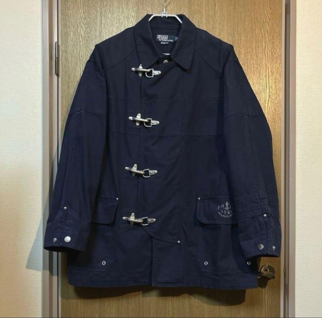 Polo by Ralph Lauren ネイビー ファイヤーマンコート M