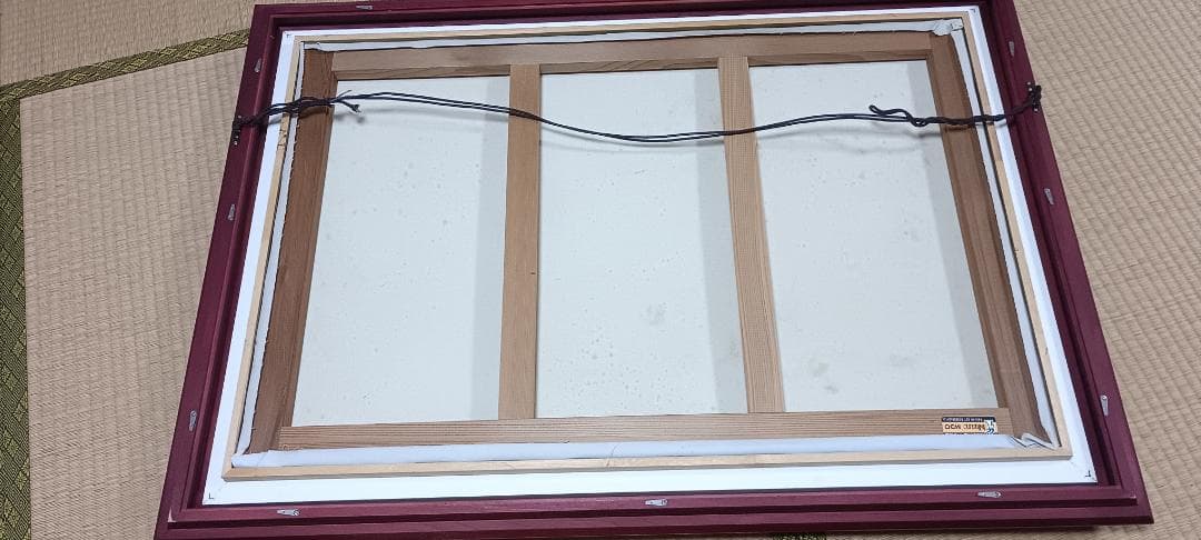 山水風景画 大型油彩画