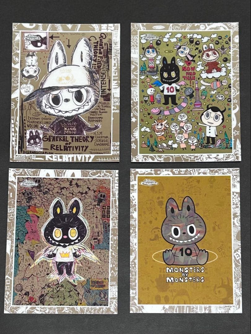 2025 Topps Chrome Labubu ラブブ 3BOX セット