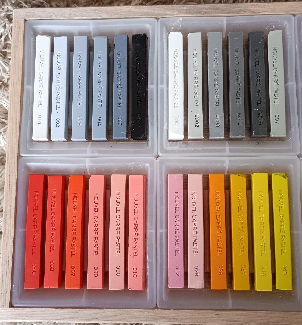 ヌーベルカレー パステル 96色セット NOUVEL CARRE PASTEL