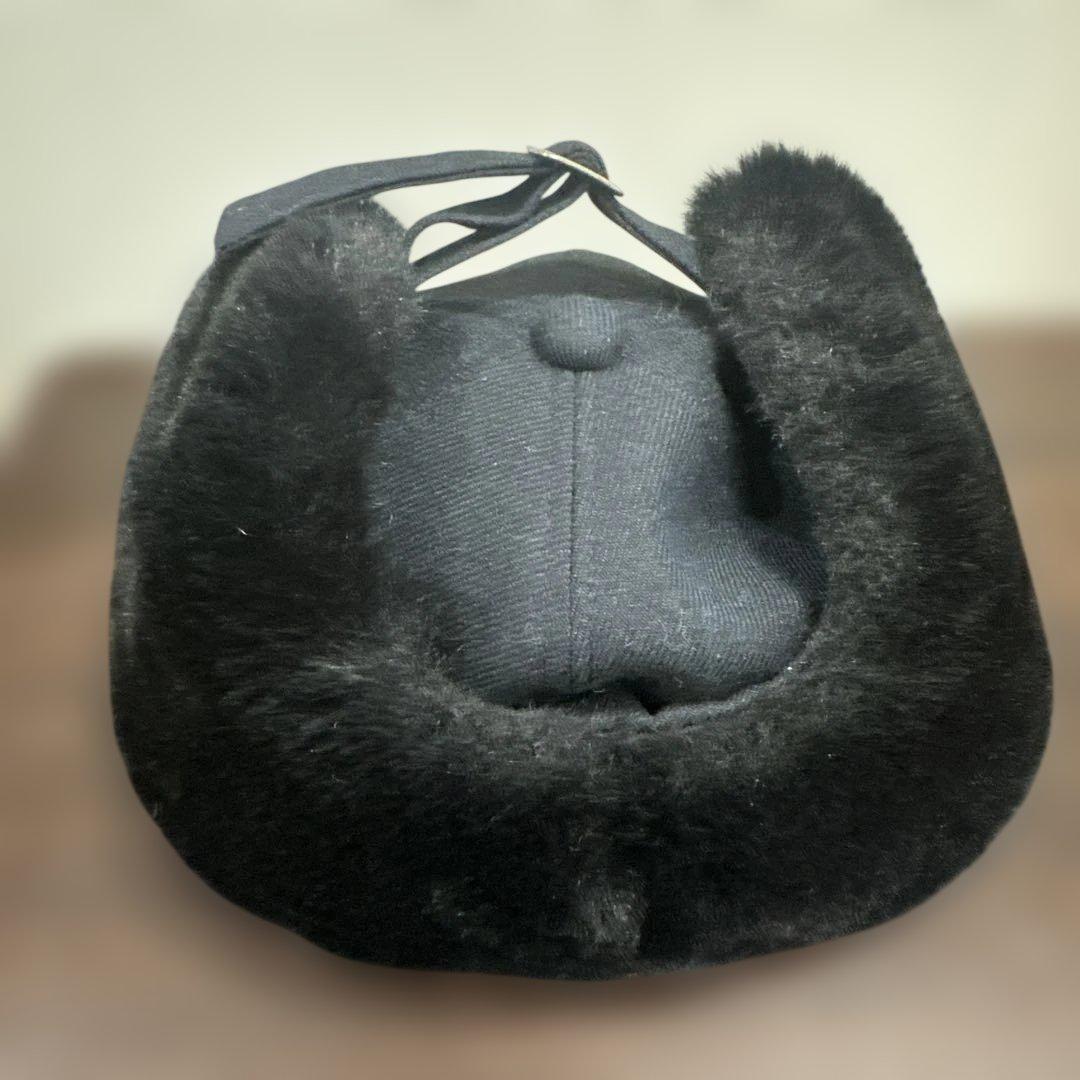 美品MARK & LONA 耳当て付きキャップ　ゴルフキャップ　フリーサイズ