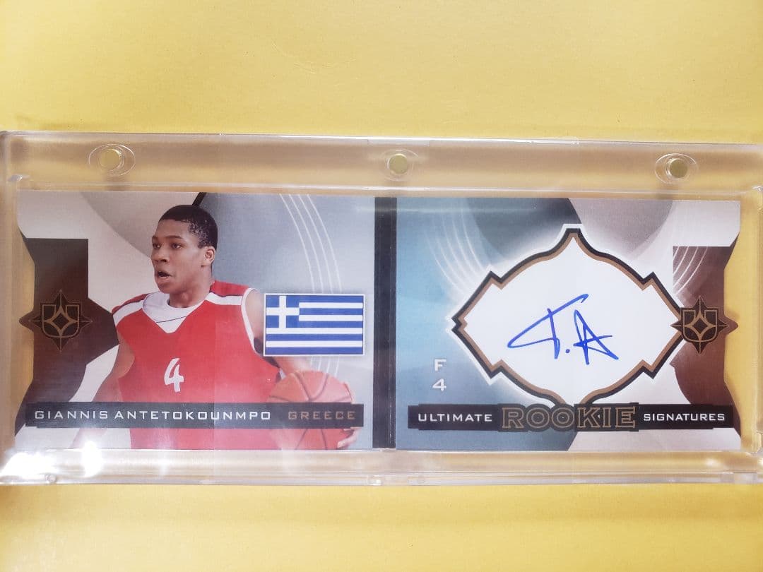 250シリ2013アルティメイトコレクション ヤニス直書きブックレットRCオート