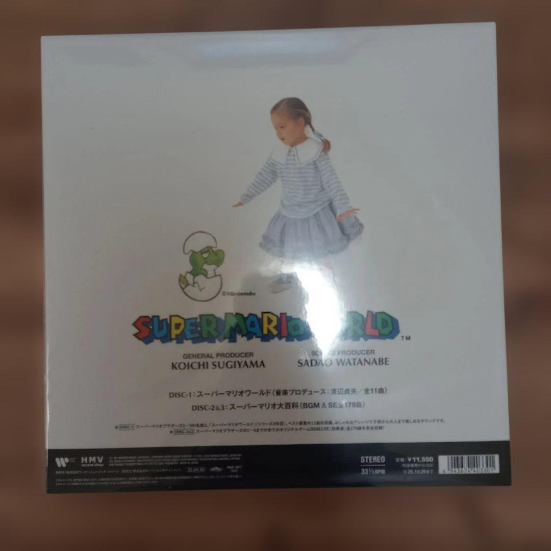 スーパーマリオワールド SUPER MARIO WORLD レコード
