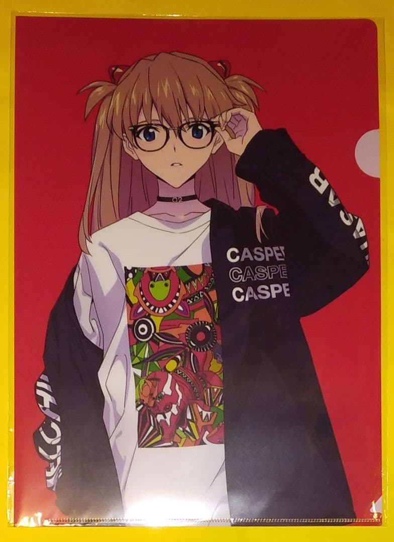 エヴァンゲリオン アスカ JINS クリアファイル