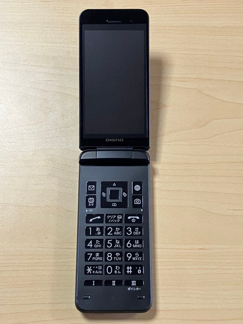 極美品 DIGNO ケータイ3 NP902KC ソフトバンク SIMフリー U6