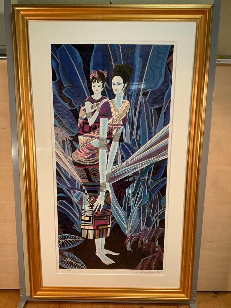 ティンシャオカン(丁紹光)「希望の光」シルクスクリーン　直筆サイン・作品証明書有