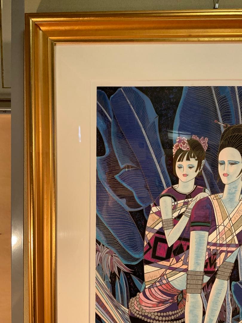 ティンシャオカン(丁紹光)「希望の光」シルクスクリーン　直筆サイン・作品証明書有