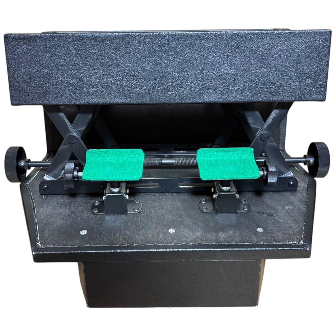 吉澤 PEACOCK ラック式高低調節 ピアノ補助ペダル AX-100