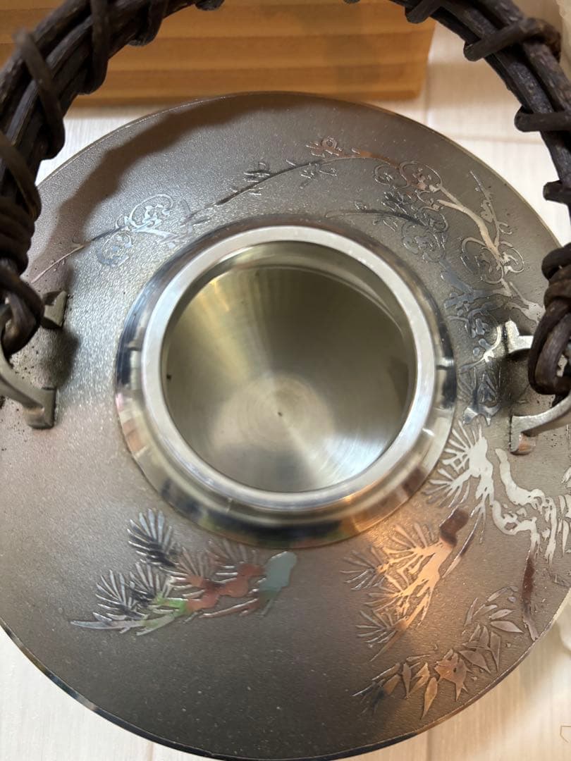 薩摩錫器　急須　盃