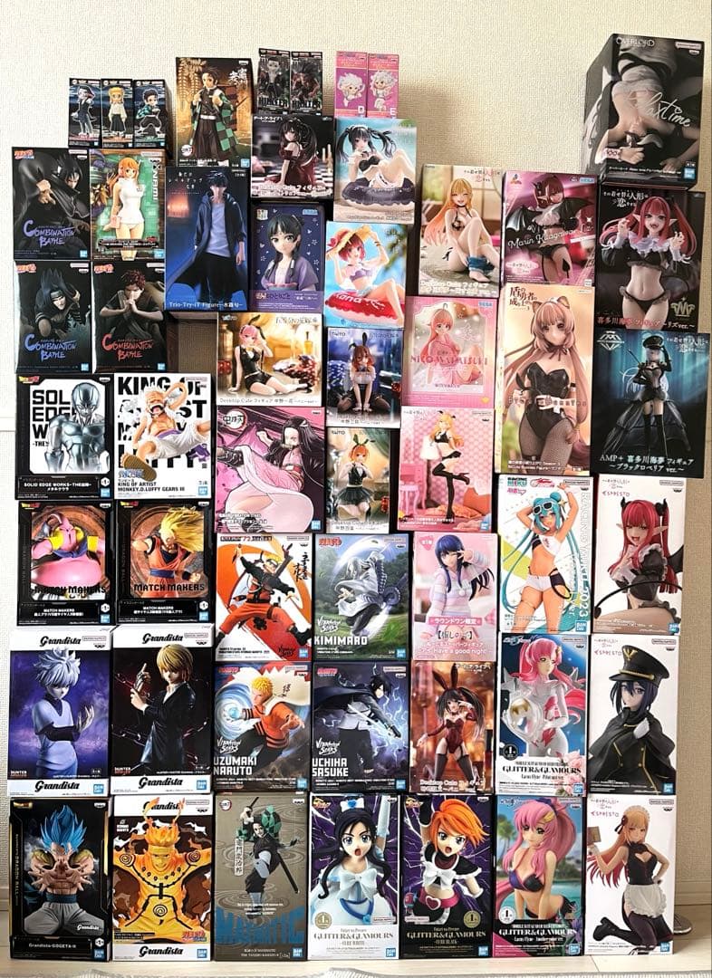 最安価！　人気アニメ　美少女系アニメ　プライズフィギュア　52点セットまとめ売り